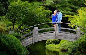 Lauren Mark Fort Worth Botanic Gardens Engagement Session Garden Engagement Pictures Fort Worth Photographer Engagement Session