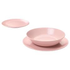Dinera Astiasto 18 Osaa Vaalea Roosa Ikea Ikea Dinnerware Sets Tableware