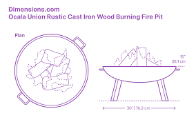 Orren Ellis Belle Stone Propane Gas Fire Pit Table Dimensions & Drawings