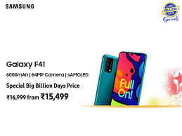 The Samsung Galaxy F41 is on Sale ...