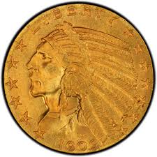 $2.50 indian head gold coin (vf) description: 1909 Indian Head 2 50 Quarter Eagle Values And Prices Past Sales Coinvalues Com