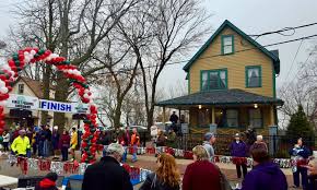 A christmas story house, now restored to its movie splendor, is open year round to the public for tours and overnight stays. A Christmas Story Run