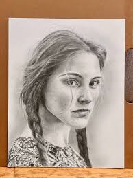 My project in Realistic Portrait with Graphite Pencil course