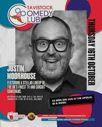 Big names, big laughs, and just one big night! 🎤🔥 Marcus Brigstocke is  headlining Tavistock Comedy Club
