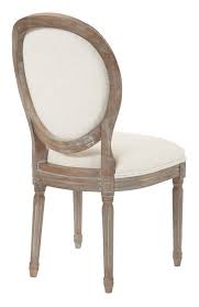 Dunmurry Oval Back Dining Side Chair Dining Room Chair Cushions Fabric Dining Chairs Round Back Dining Chairs