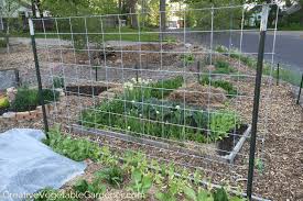 Step 3) attach the remesh panel to wood frame. Creative Vegetable Gardener How To Build An Easy And Beautiful Vegetable Trellis Creative Vegetable Gardener