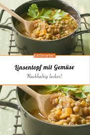 Linsentopf Mit Suppengemuse Rezept Rezepte Leckere Gesunde Rezepte Linseneintopf