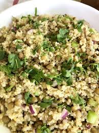Protein Rich Quinoa Lentil Salad Meatless Monday The Kitchen Docs Recipe Lentil Salad Potatoe Salad Recipe Lentils And Quinoa