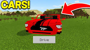 Jul 14, 2021 · this car mod for minecraft bedrock edition will add some new vehicles to your minecraft bedrock. Realistic Cars In Minecraft Pocket Edition How To Drive Cars In Mcpe Youtube