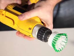 How To Attach A Scrub Brush To A Power Drill For The Ultimate Cleaning Hack Recipe Cleaning Cleaning Hacks Power Drill