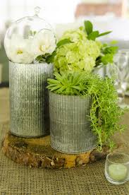 Natural Garden Wedding Centerpieces At Stepping Stones Garden For The Skagit Weddi Beautiful Wedding Flowers Garden Wedding Centerpieces Tent Wedding Reception