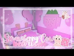 Последние твиты от adopt me codes roblox 2021 (@adoptmecode). Strawberry Cow Bedroom Speedbuild Adopt Me Building Hacks Official Pineapples Youtube In 2021 Cute Room Ideas Bear Decor My Home Design
