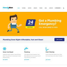 Handyman Repair Maintenance Theme In 2020 Repair And Maintenance Professional Wordpress Themes Sewer Line Repair