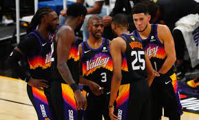 We offer exclusive suns merchandise like phoenix suns jerseys, suns clothing and collectibles welcome to your top resource for officially licensed phoenix suns basketball gear as you watch your. Chris Paul Suns Starter Befeuern Den Finallauf Von Phoenix Germanic Nachrichten