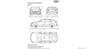 The height, measured from the ground to the top of the car, ranges from 1567mm to 1640mm depending on the variant. 2020 Audi Q3 Sportback Dimensions Hd Wallpaper 320