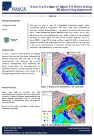 Virtual reality tools for vfx artists and beginners alike. Stability Design Of Open Pit Walls Using 3d Modelling Approach Germany Itasca Consultants Gmbh