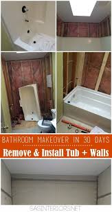 Bathroom Makeover Demo Day 2 4 Sas Interiors Shower Remodel Bathroom Makeover Diy Bathroom Remodel
