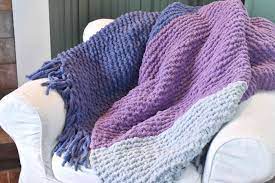 As mentioned above, i knit a lot of blankets. How To Make A Chunky Knit Blanket