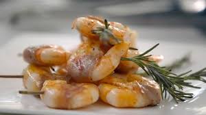 Prawn Prosciutto And Rosemary Skewers Recipe Recipe Rosemary Skewers Canapes Recipes Skewer Recipes