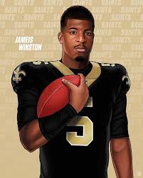 View this post on instagram. L The Newest Saints Qb Jameis Winston Nfl Football Art Nfl Funny Nfl Football Wallpaper