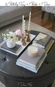 Tray coffee table from rimadesio. How To Style A Round Coffee Table Decor Fix