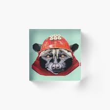 Get My Art Printed On Awesome Products Support Me At Redbubble Rbandme Https Www Redbubble Com I Acrylic Block Animal Series 1 Samurai Armor Samurai Armor