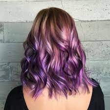 Already Gone Purple Hair Tips Purple Blonde Hair Purple Highlights Blonde Hair