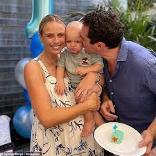 Pregnant Sylvia Jeffreys And Husband Peter Stefanovic Celebrate Son Oscar S First Birthday Duk News