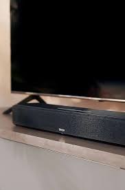 Denon Home Sound Bar 550 Delivers Dolby Atmos And Dtx X 3d In 2021 Sound Bar Dolby Atmos Atmos