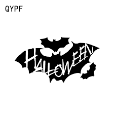 Consider this marvelous halloween decoration idea as it gives you a wide range of designing options. Qypf 13 9 7 5 Interesting Halloween Bat Decor Car Sticker Accessories Vinyl Black Silver Bumper Window C16 2419 Car Stickers Aliexpress