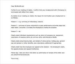 With that in mind, writing this letter is a must when you're about to layoff some employees. 6 Termination Letter Samples Find Word Letters