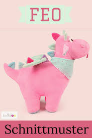 Die jeweils kürzeste seite lässt du. Drache Nahen Mit Schnittmuster Drache Feo Kullaloo Drache Nahen Kuscheltier Kuscheltier Nahen