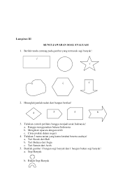 Latihan Soal Matematika Segi Banyak Kelas 4 Sd Ilmusosial Id