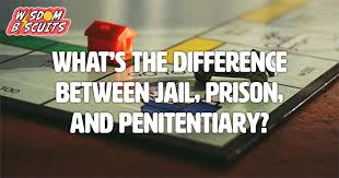 What S The Difference Between Jail Prison And Penitentiary Wisdom Biscuits