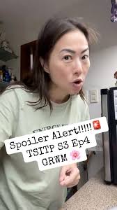 Let’s review TSITP S3 Ep4 while GRWM 😄