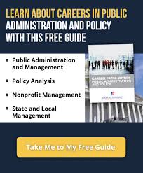Finding A Job With A Master S In Public Administration