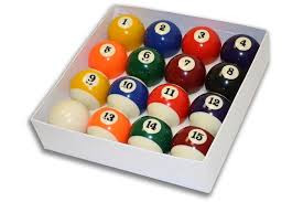 Pool Ball Set Billiard Table Swirl Color Regulation Weight Standard Size Cue New Yves Pool Ball Billiards Billiard Balls