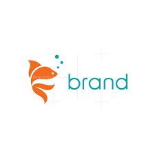 Minimalist Goldfish Logo Fish Logo Goldfish Logos