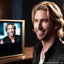 chad kroeger at a gay nightclub laughing at a picture of himself Prompts