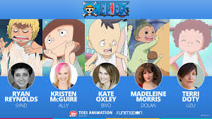 You are watching the movie pieces of a woman 2020 produced in canada, hungary, usa belongs in category comedy , with duration 126 min , broadcast at 247movie.net,director by kornél mundruczó, the film is directed by kornél mundruczó. Funimation On Twitter The English Dub Cast Of One Piece Has Set Sail For Punk Hazard Synd Ryan Reynolds Ally Kriscomics Biyo Kate Oxley Dolan