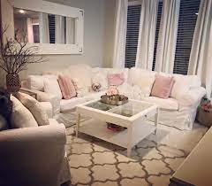 Tips for using prop boxes in dramatic play try to get computer paper boxes donated to store items between use. My White Cream And Pink Living Room 3 Pink Living Room Tan Living Room Blush Living Room