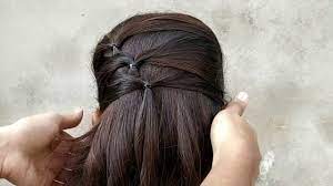 We all know that hair is regarded as a girl's crowning glory. A Simple Hairstyle For Girls Easy Quick Hairstyle For Long Hair Hair Style Girl Youtube