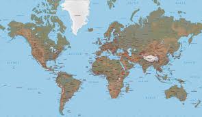Track and trace by air waybill number or job reference number (jrn) the current status of your shipments and get details of your shipment progress. Mercator Projection World Map