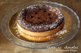 La Tarte Au Chocolat De Catherine Kluger Tarte Au Chocolat Chocolat Dessert