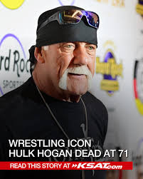Two-time WWE Hall of Famer and former world champion Hulk Hogan has died at  the age of 71, according to the WWE. STORY:  https://www.ksat.com/entertainment/2025/07/24/hulk-hogan-icon-in-professional-wrestling-dies-at-age-71/?utm_source  ...