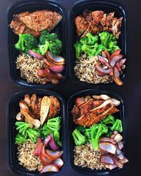 How To Meal Prep On Instagram Jerk Chicken With Quinoa Brown Rice Medley Onions Brown Rice Recipes Healthy Brown Rice Recipes Easy Healthy Rice Recipes