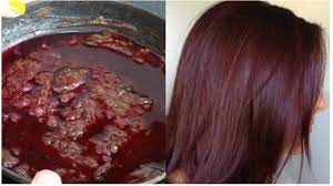 Even redheads may try some shades, reminding burgundy, but leaning towards the warmer tints with the admixture of cinnamon. Natural Burgundy Hair 100 Herbal With Simple Ingredient How To Dye Hair Naturally Youtube