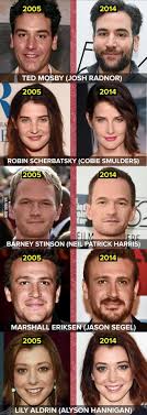 Okay, it might not have had the most awesome finale of all time, but we still miss the gang hanging out at mclaren's bar and playing. How I Met Your Mother Cast Then And Now Robin Totally Kicked Time S Ass 9gag