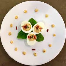 Deviled Eggs Gourmet Food Plating Food Plating Deviled Eggs