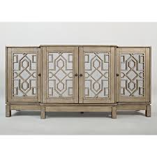 Jofran 1550 70 Casa Bella 70 Mirrored Console Tv Stand Vintage Silver Furniture Sideboard Accent Furniture